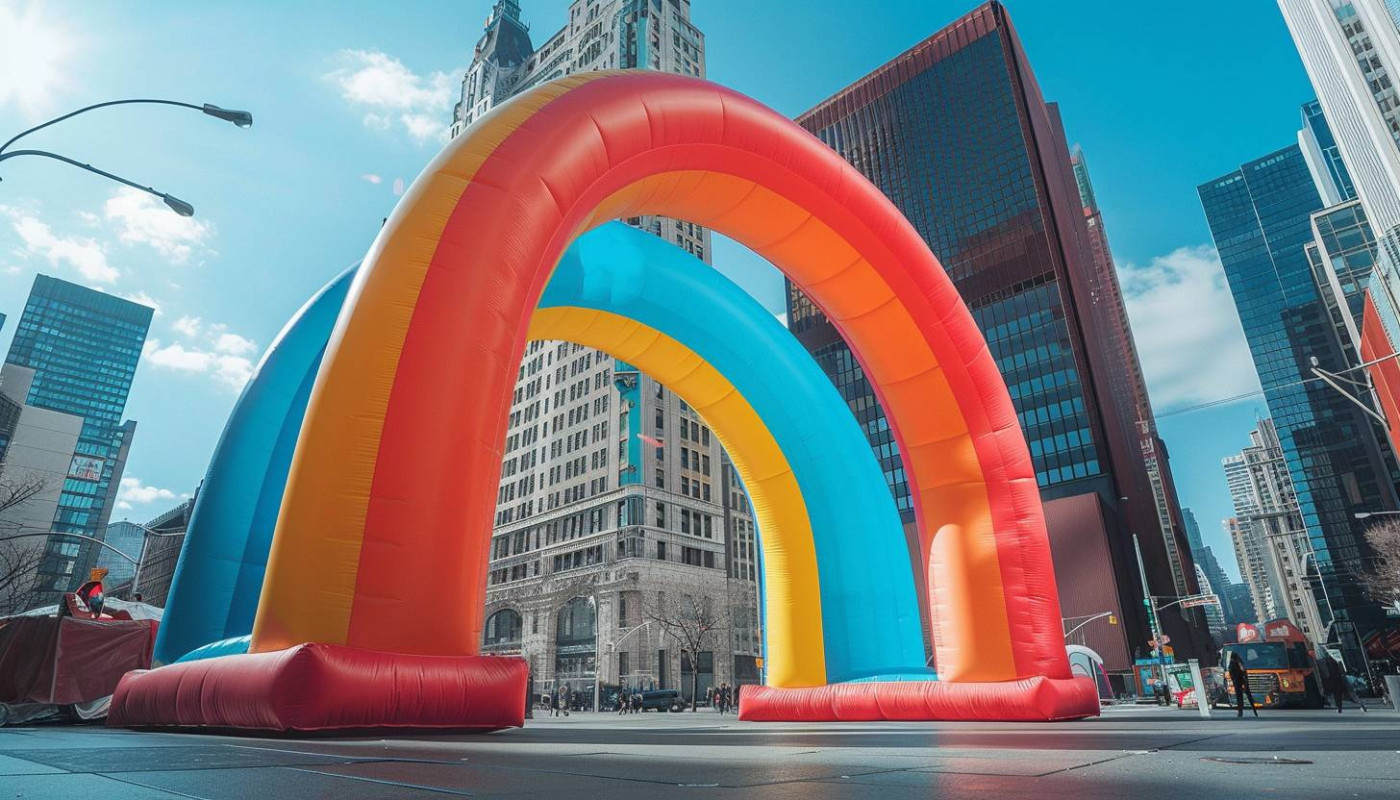 Comment choisir la forme et la taille idéale d'une arche publicitaire gonflable